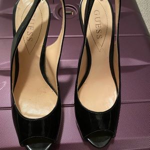 Guess black heels